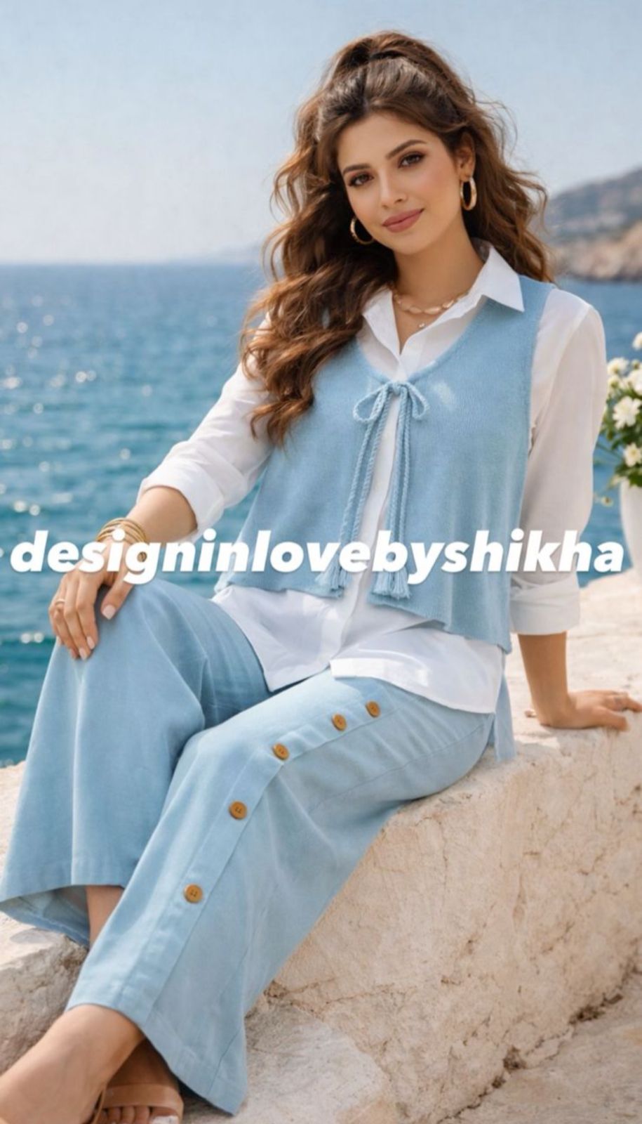 Cotton Shirt Pant with cotton net Jacke
